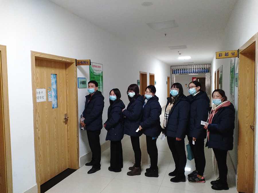 關(guān)愛(ài)員工健康--虹潤(rùn)公司組織全體員工體檢